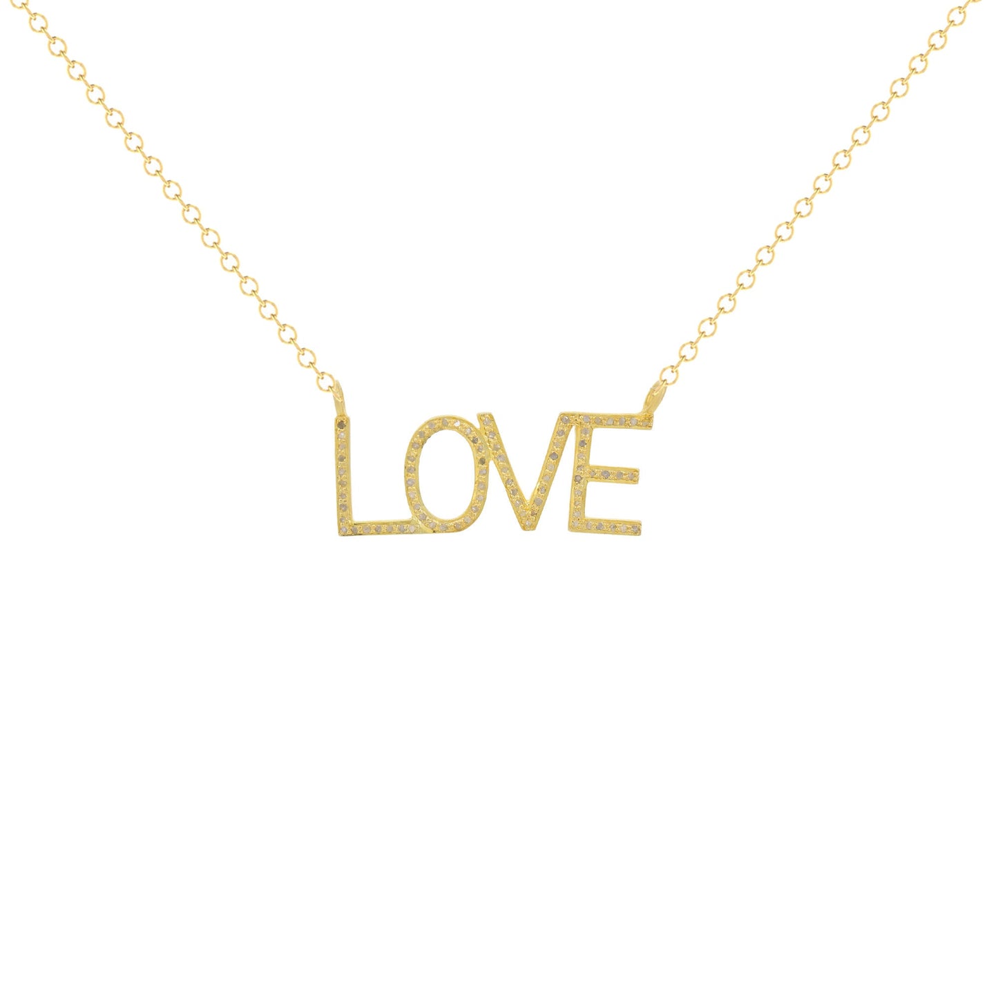 Love Letter Charm Pendant Silver