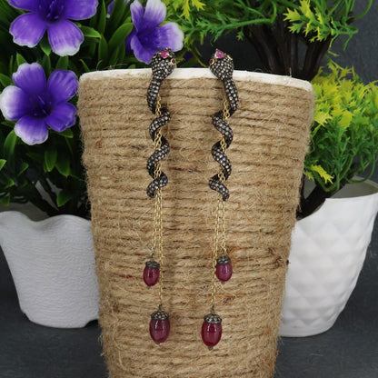 Exclusively Designed Snake Earring