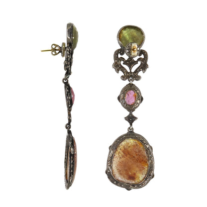 Sapphire Ruby & Earring