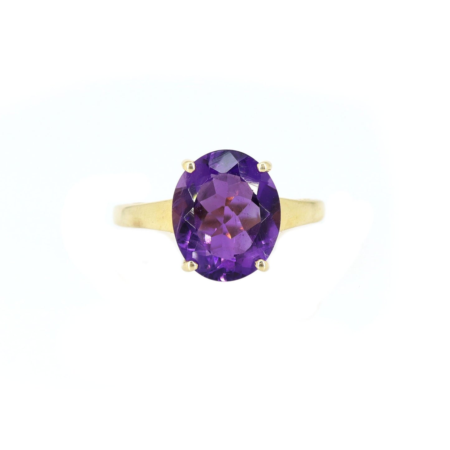 Amethyst Ring 14K Gold