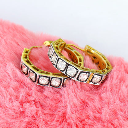 Flat Cut Earring