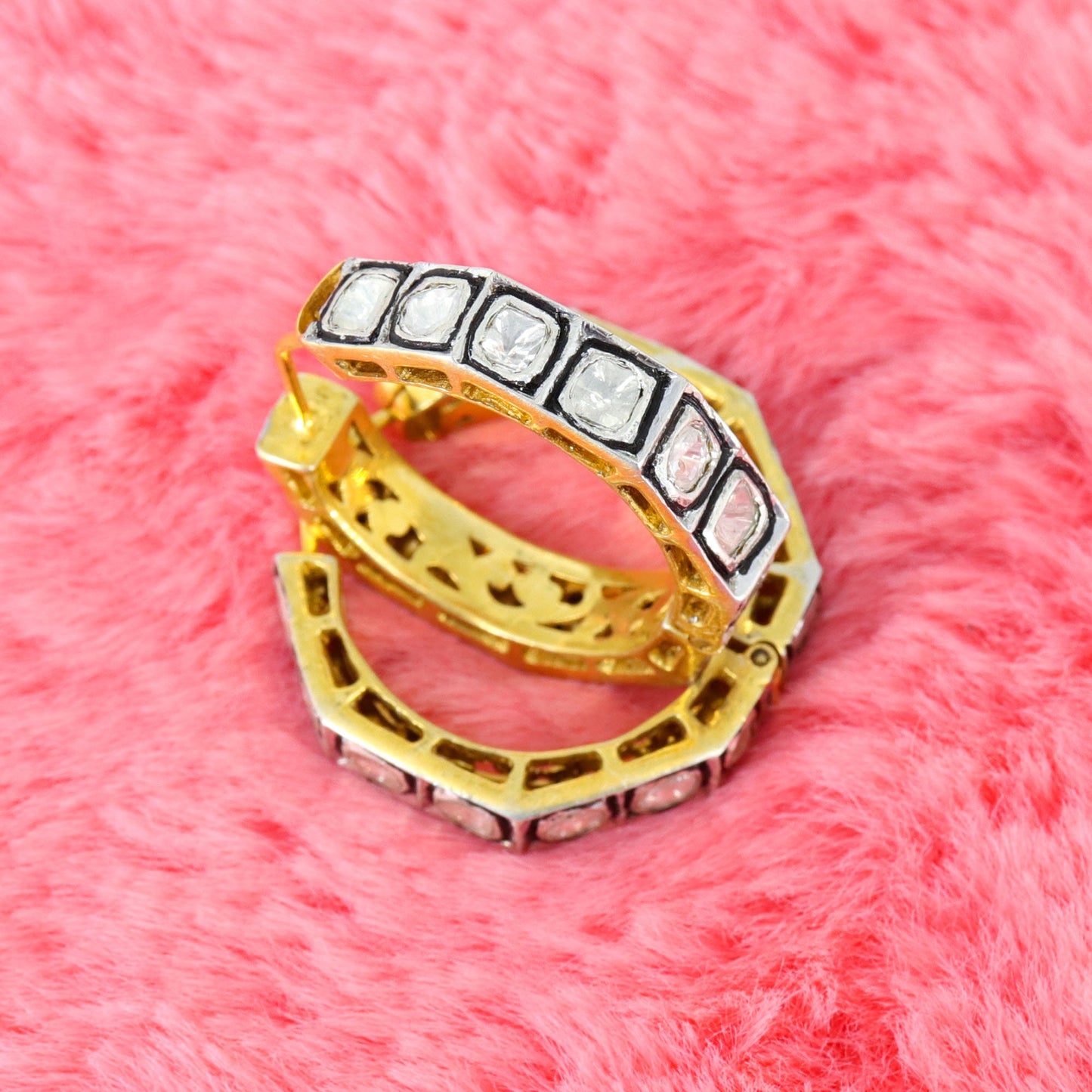 Flat Cut Earring