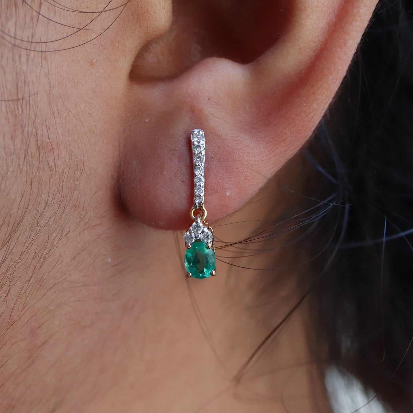 Yellow Earring 14K Gold