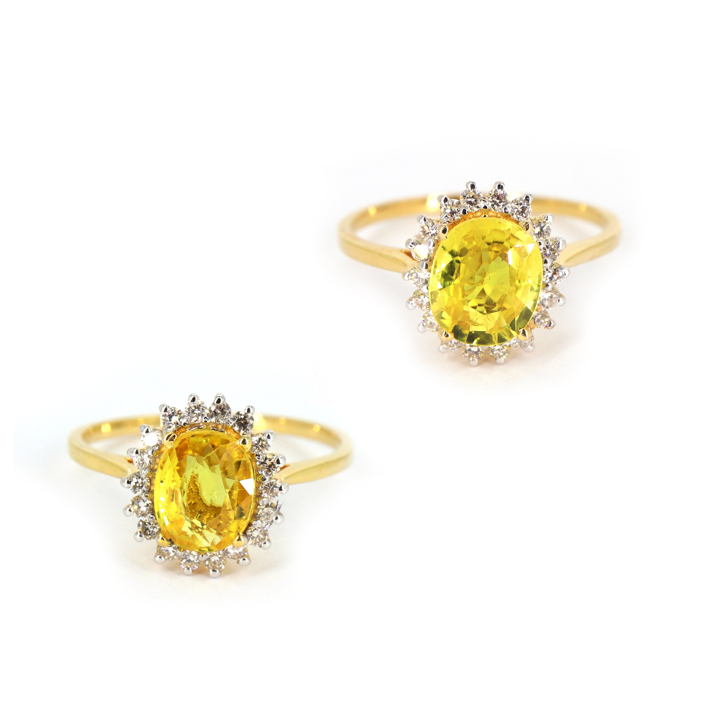 Statement Cluster Ring 14K Gold