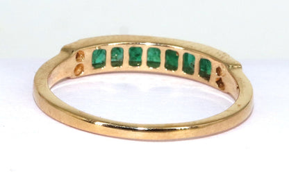Eternity Band Beautiful Ring 14K Gold