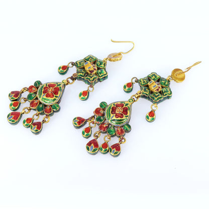 Antique 1900S Late Victorian Earring 22K Gold