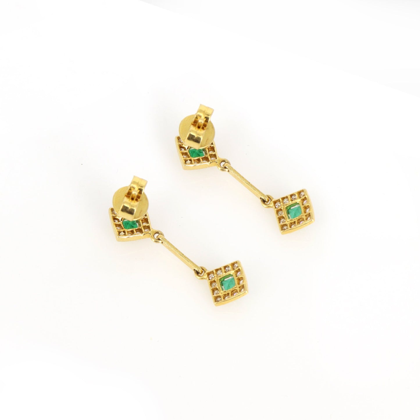 Emerald & Earring 18K Gold