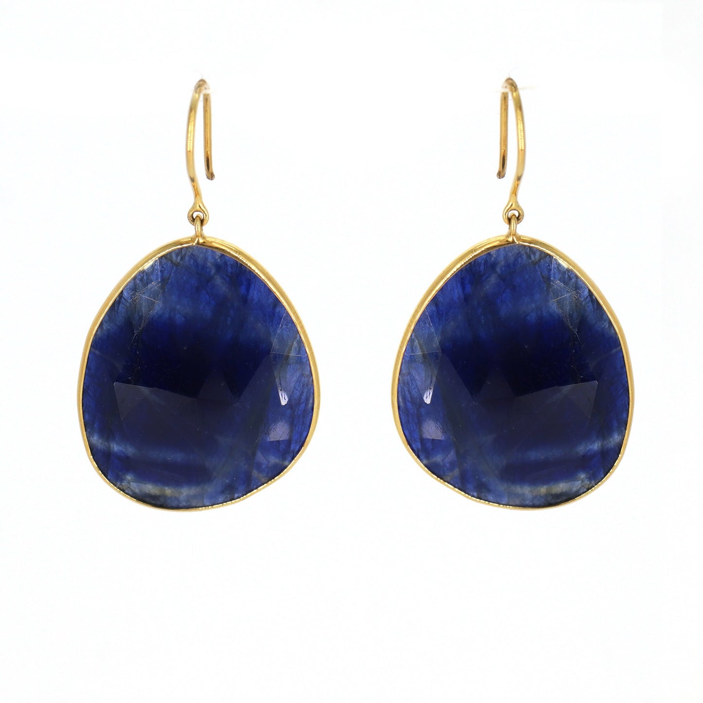 Rose Cut Slices Earring 18K Gold