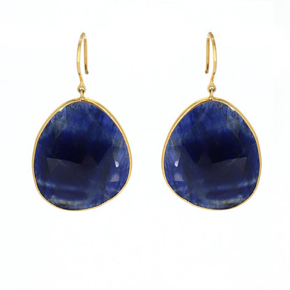Rose Cut Slices Earring 18K Gold