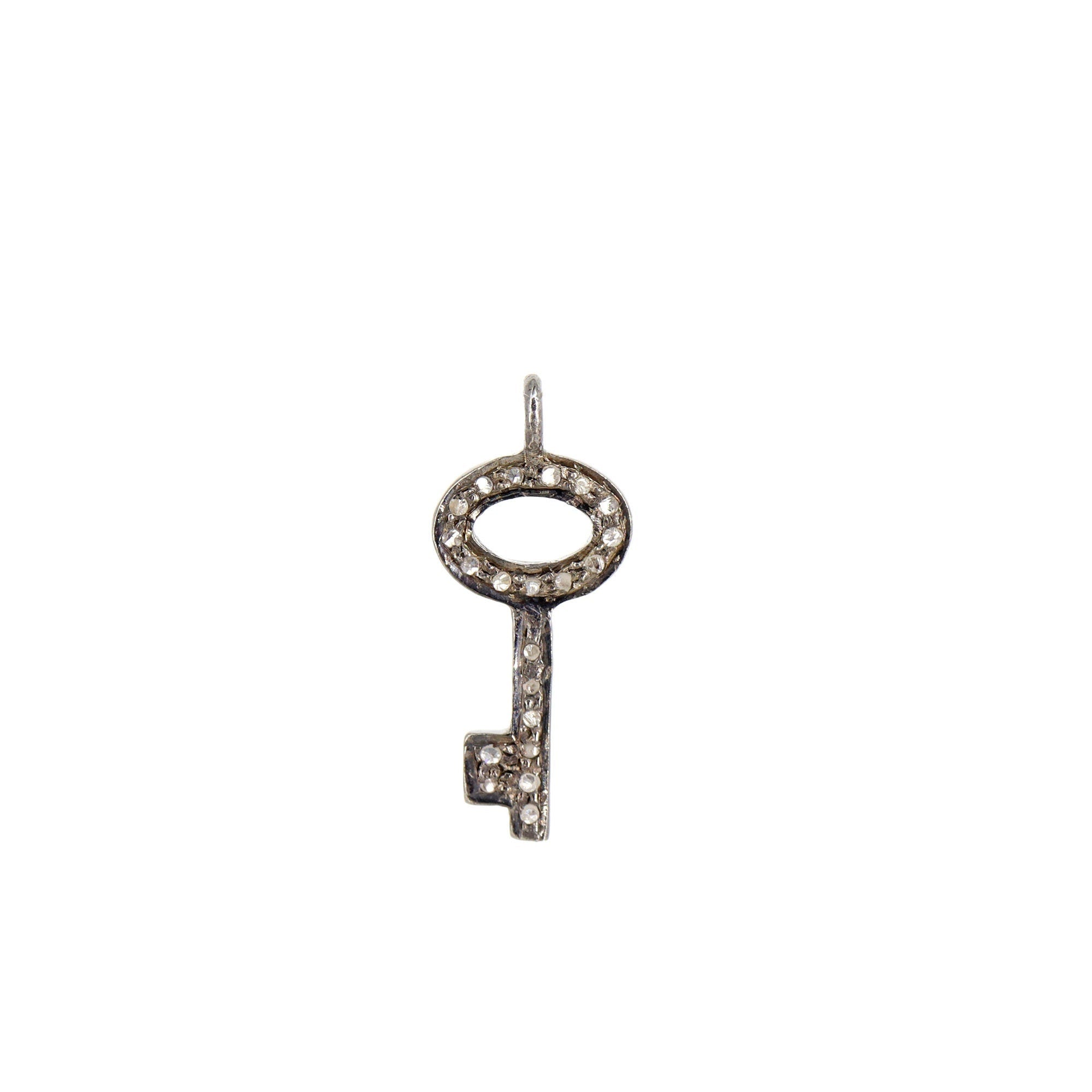 Key Charms Pendant Silver