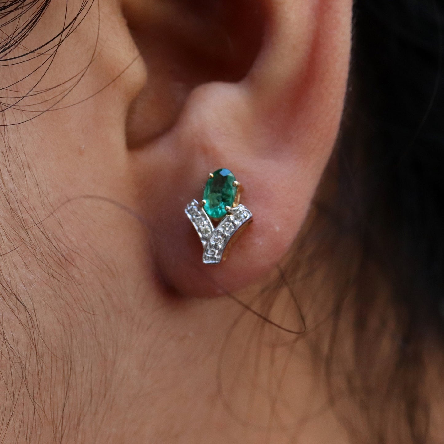 Yellow Earring 14K Gold