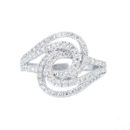 Crossover Ring 18K Gold