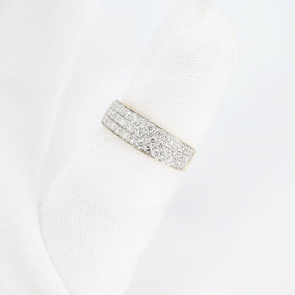 Round Cut Eternity Ring 18K Gold