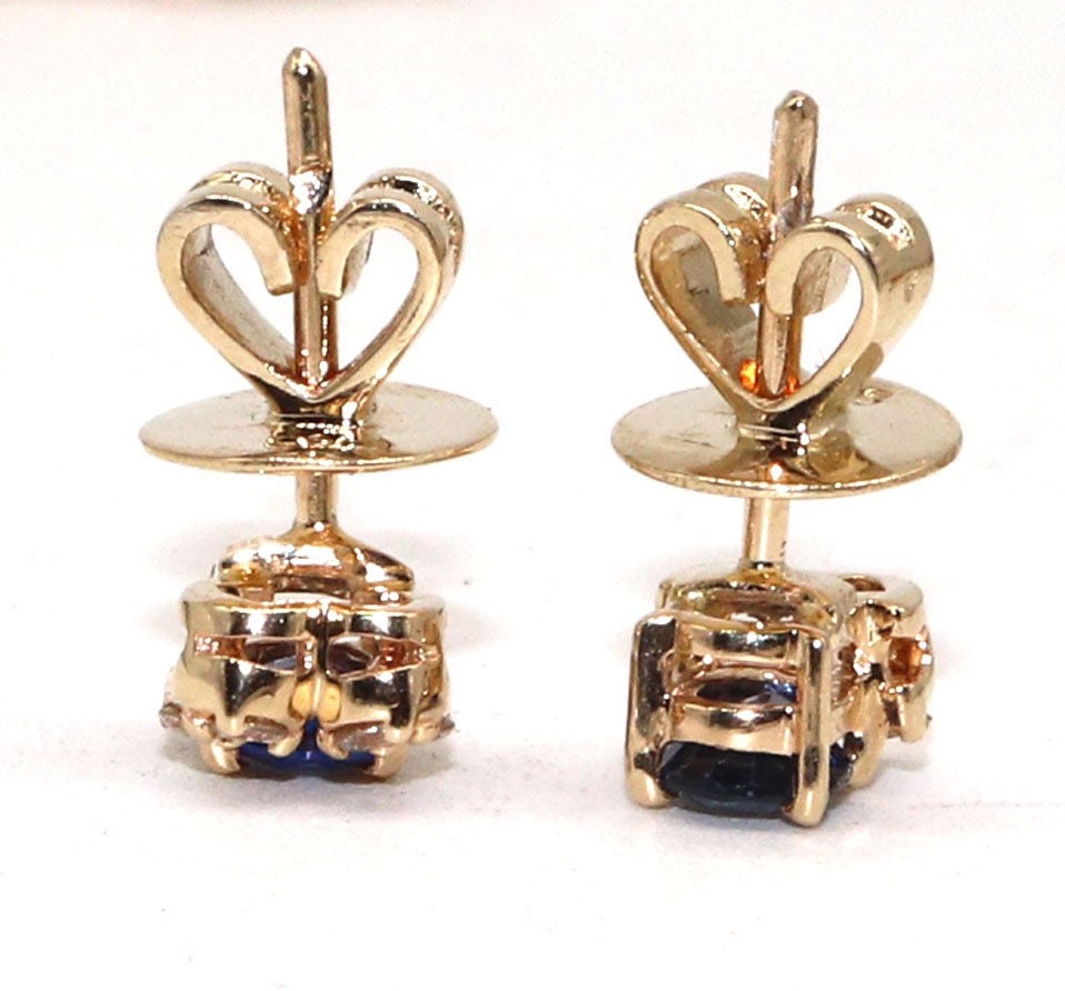 Sapphire Earring 14K Gold