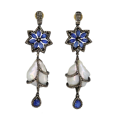 Kyanite Gemstone Earring