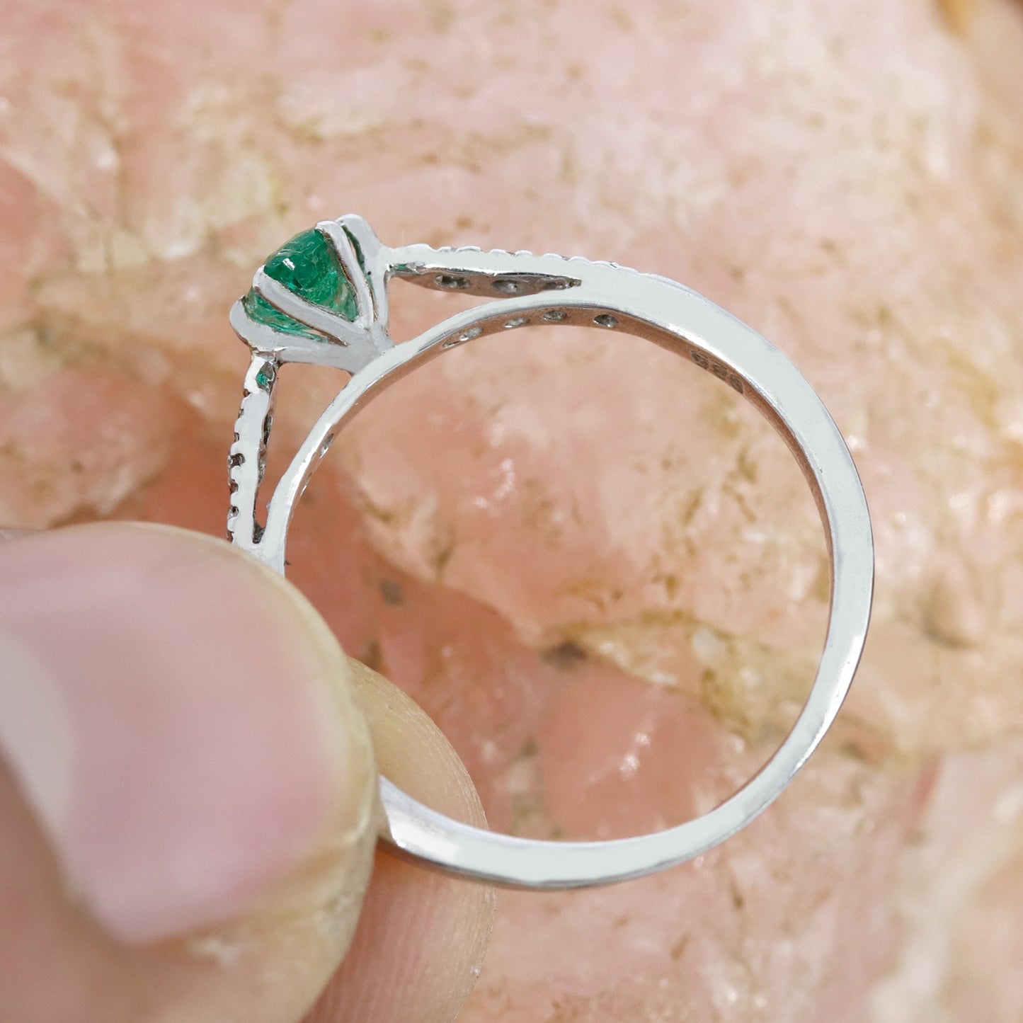 Solitaire Ring Silver