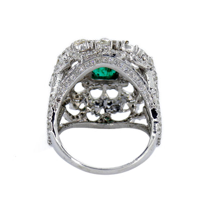 Beautiful Elegant Piece Jewelry—an Engagement Ring 14K Gold