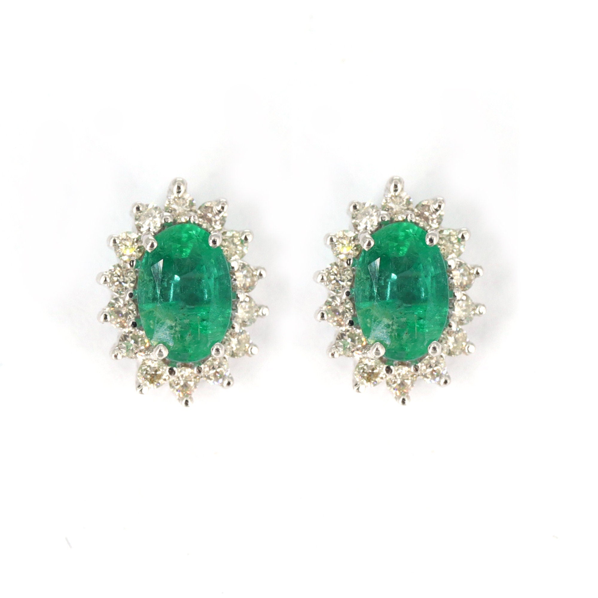 Cluster Earring 18K Gold
