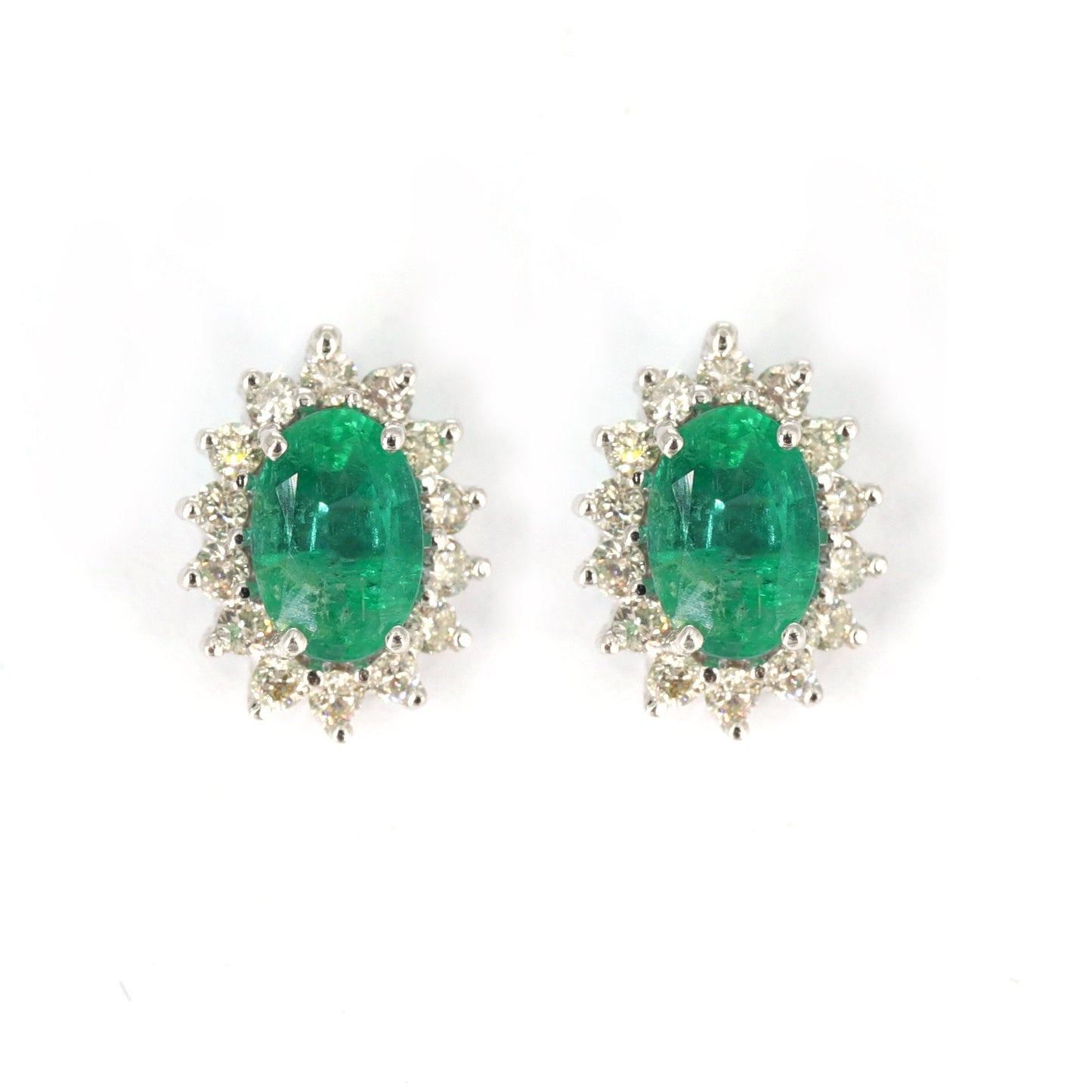 Cluster Earring 18K Gold