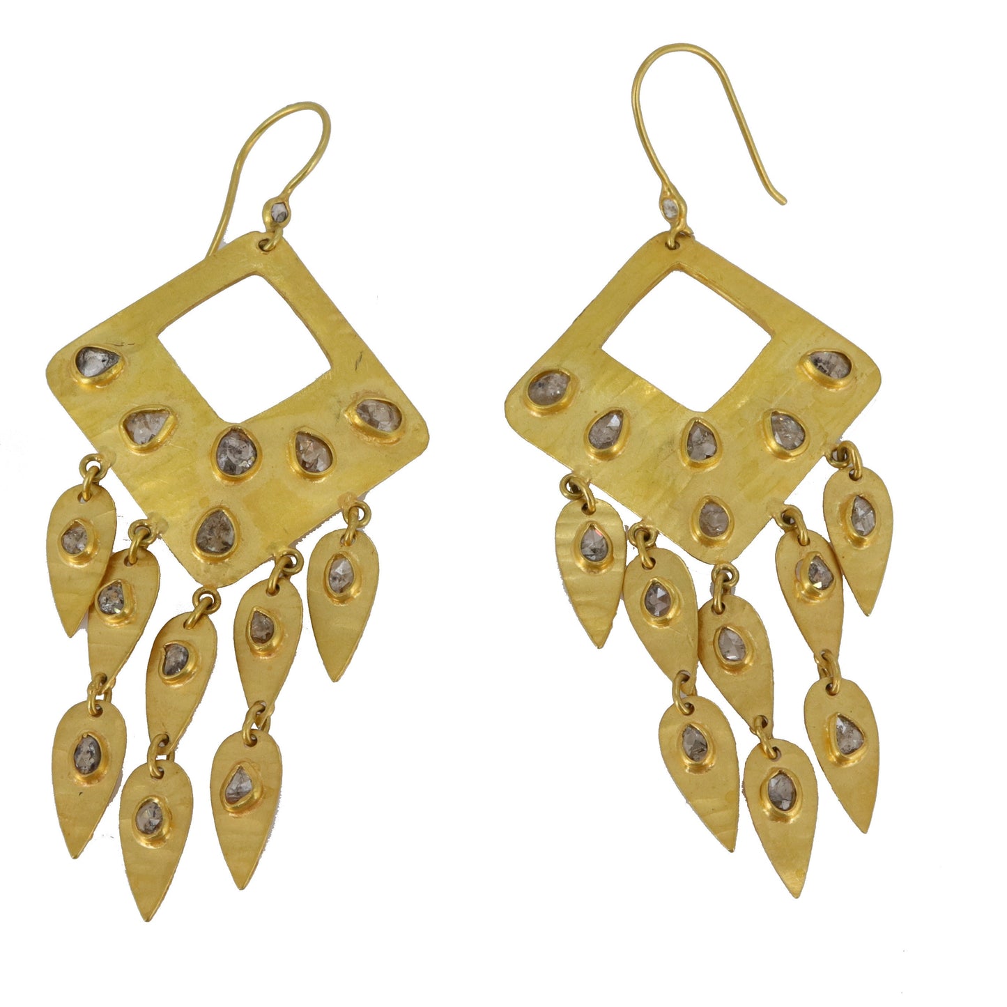 Yellow Earring 18K Gold