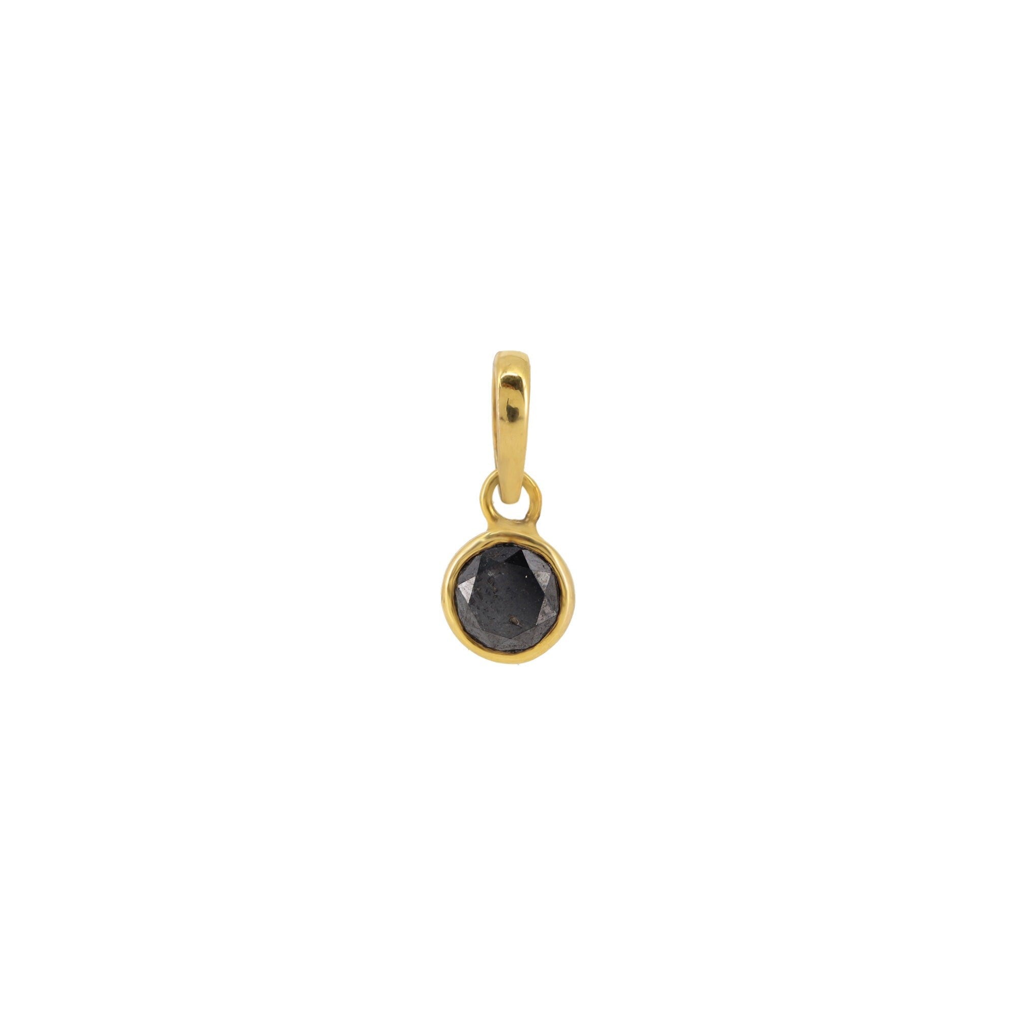 Black Pendant Gold