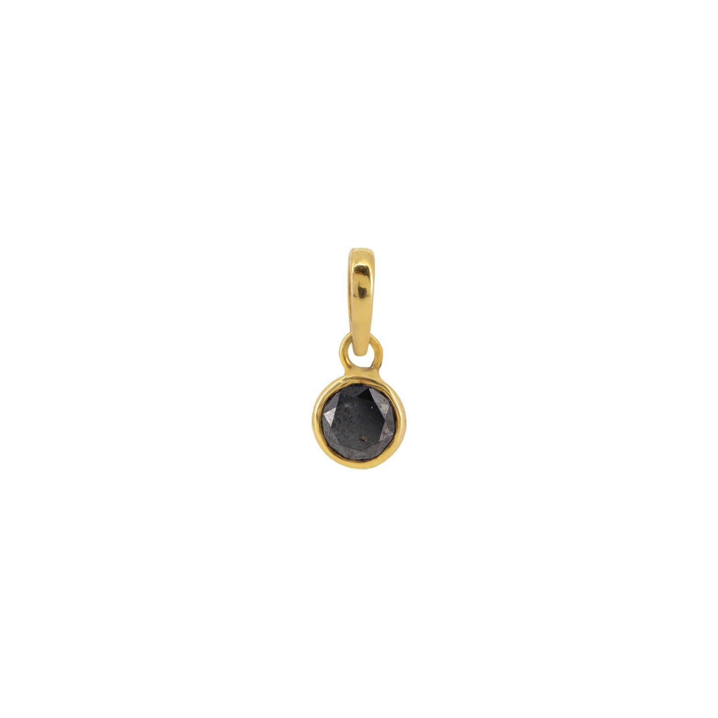 Black Pendant Gold
