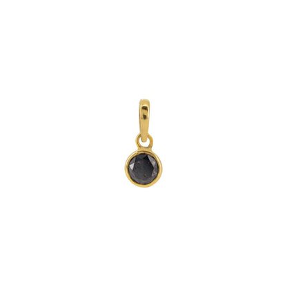 Black Pendant Gold