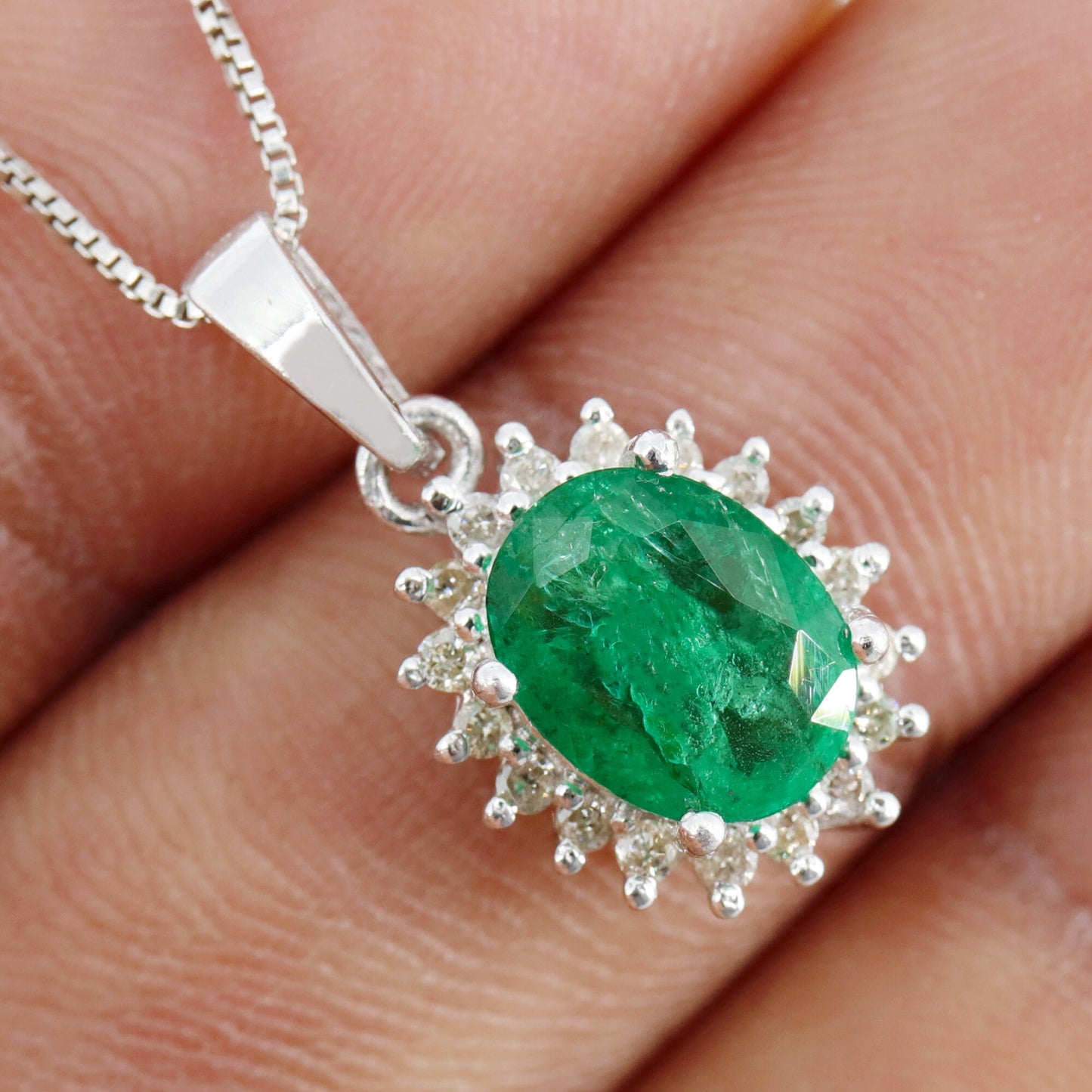 Cluster Pendant Silver