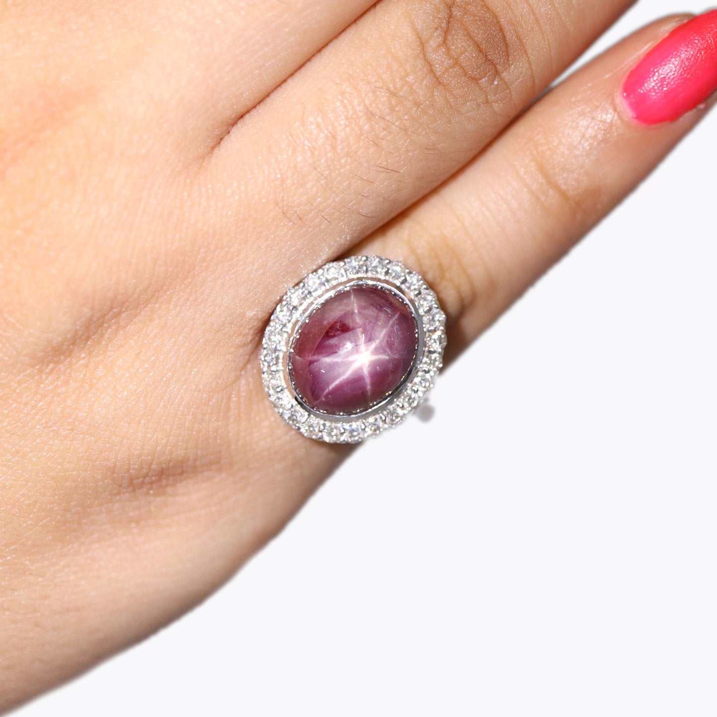 White Ring 14K Gold