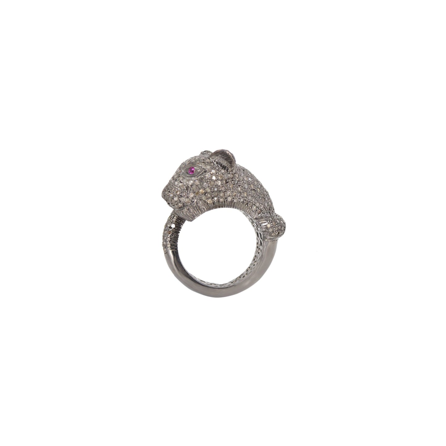 Panther Ring Silver