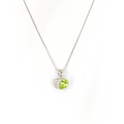 Peridot Pendant 14K Gold