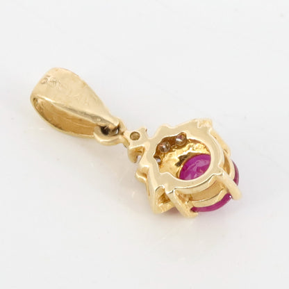 Minimalist Jewelry Ruby & Jewellery Ruby Pendant 18K Gold