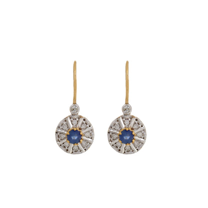 Art Deco Antique Vintage Earring Gold