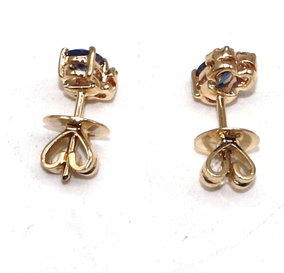 Sapphire Earring 14K Gold