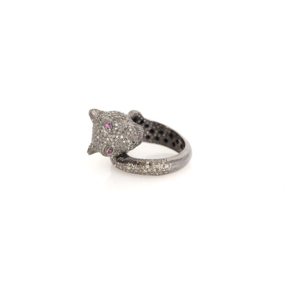 Panther Ring Silver