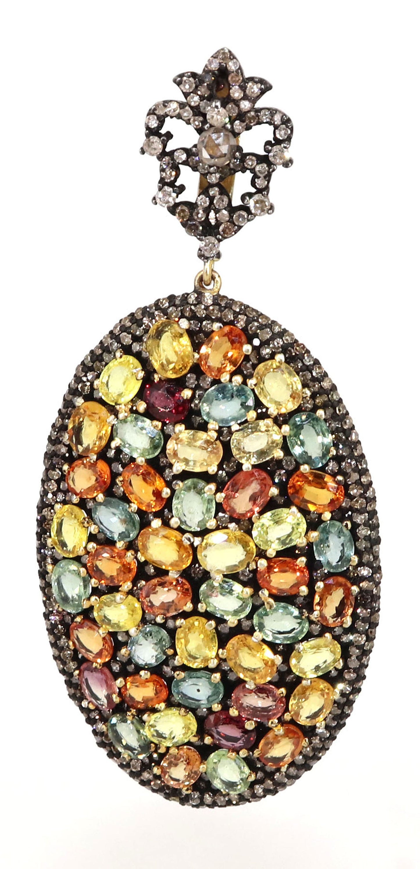 Exclusively Designed Vintage Replica Victorian Pendant Gold