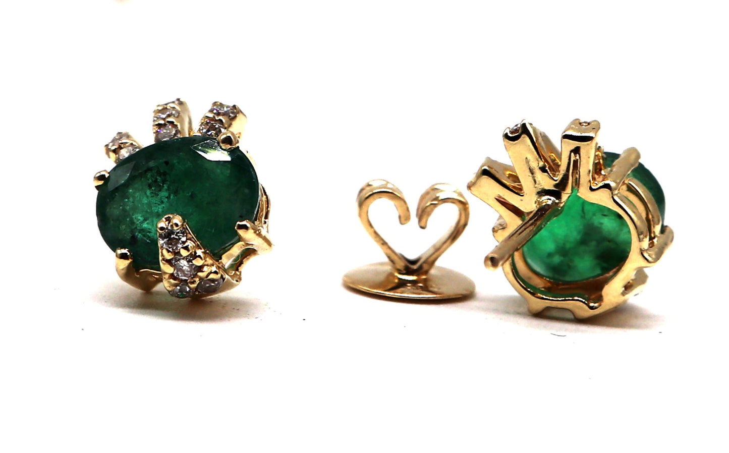 Emerald Earring 14K Gold