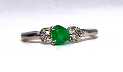 White Beautiful Ring 14K Gold