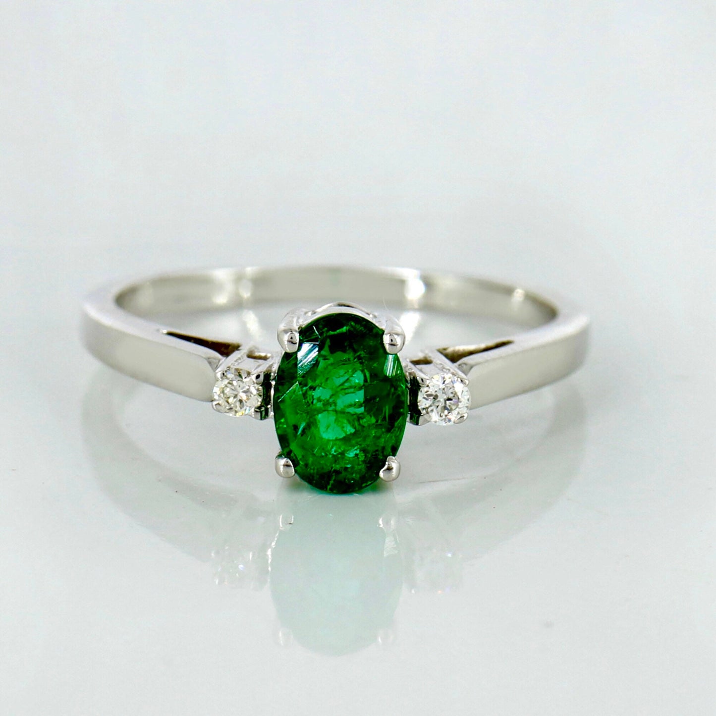 White Ring 14K Gold