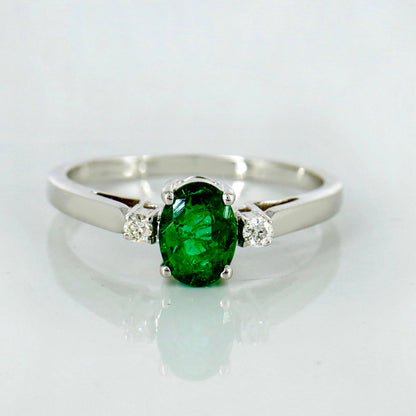 White Ring 14K Gold