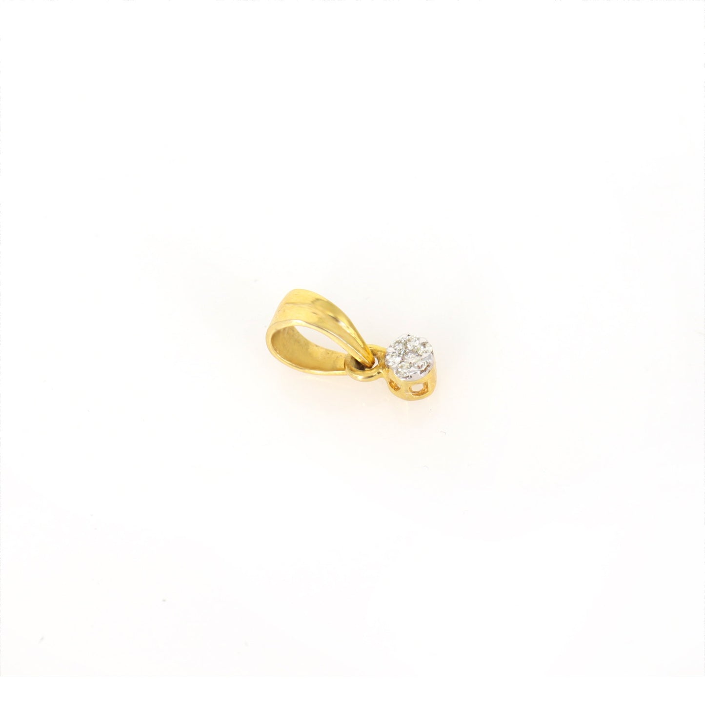 Illusion Pendant 18K Gold