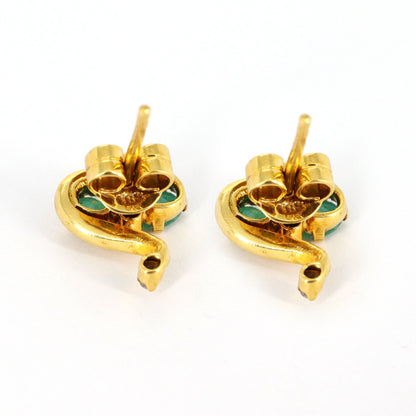 Heart Shape Earring 18K Gold