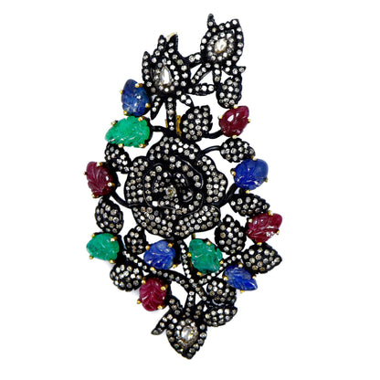 Exclusively Designed Vintage Replica Victorian Pendant Gold
