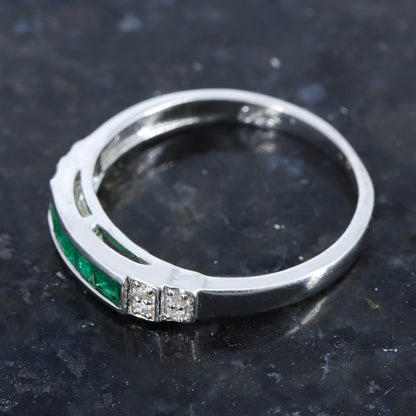 Eternity Band Boho Ring Silver
