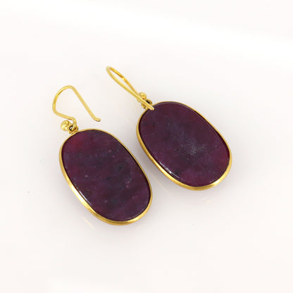 Yellow Earring 18K Gold