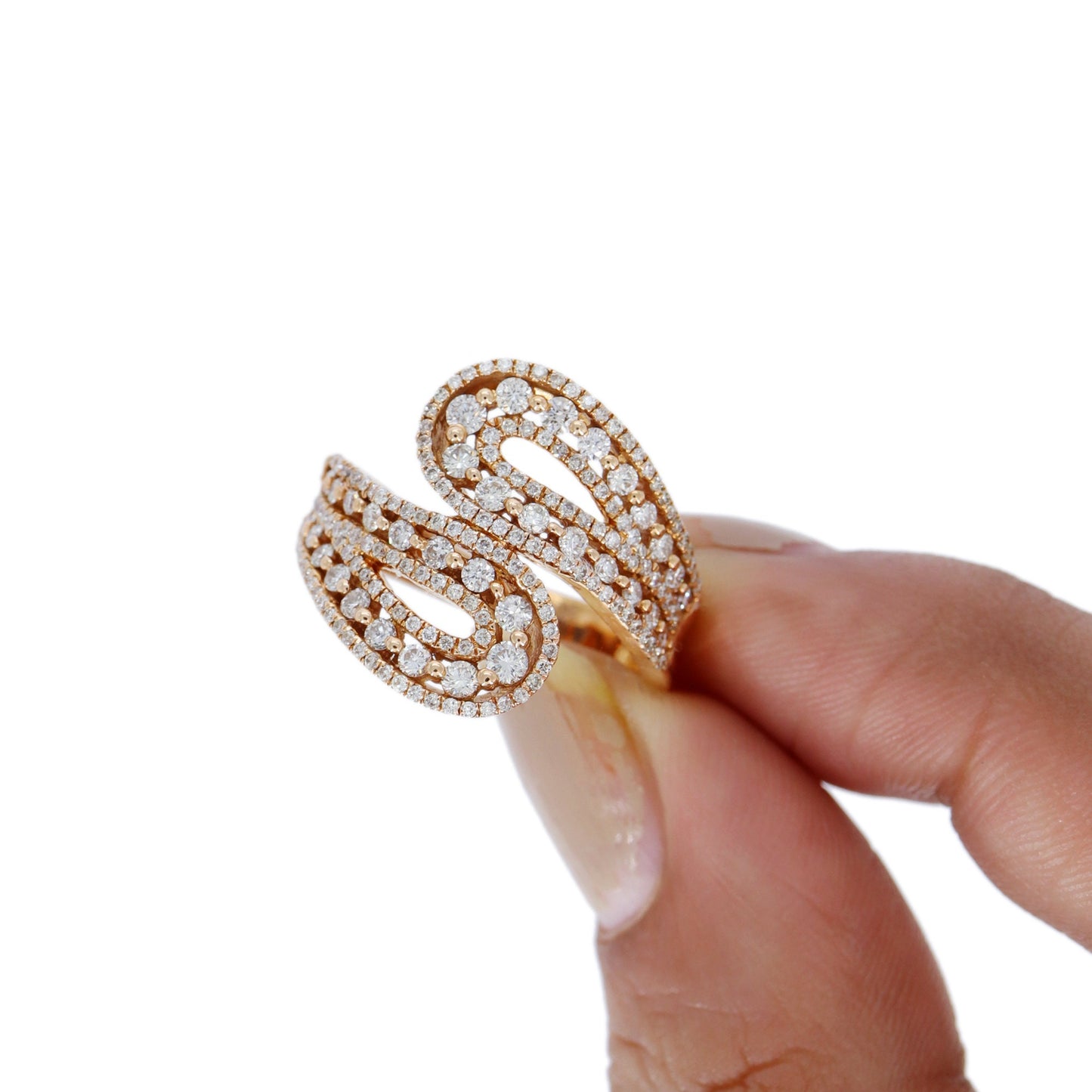 Bypass Ring 18K Gold