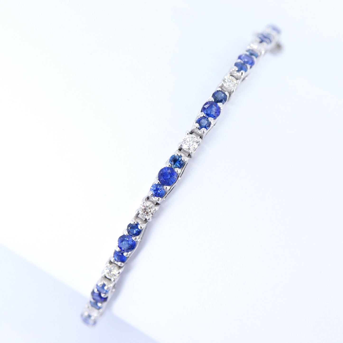 Sapphire & Bracelet 14K Gold