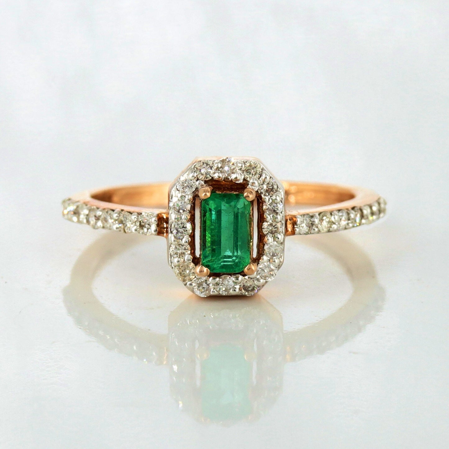Pink Beautiful Ring 14K Gold