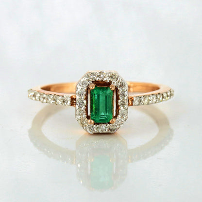 Pink Beautiful Ring 14K Gold