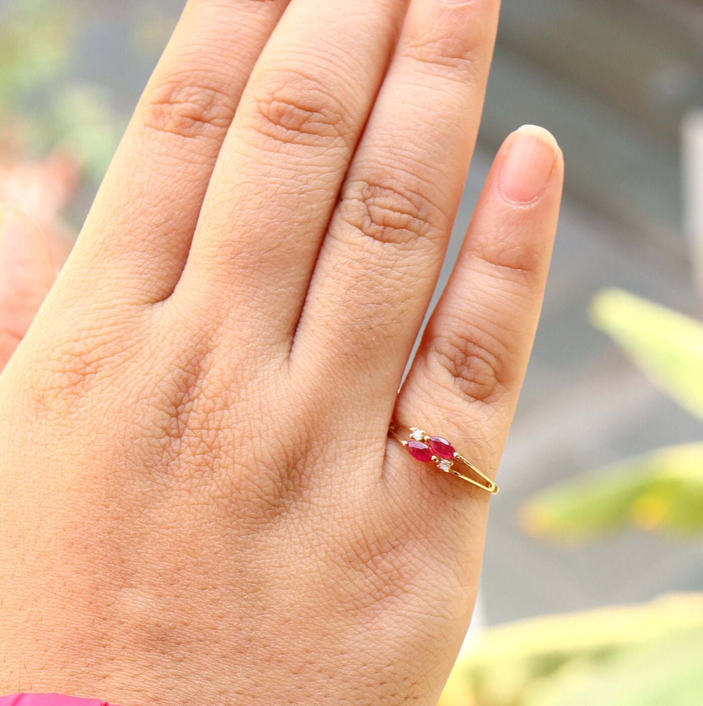 Beautiful Ring 14K Gold